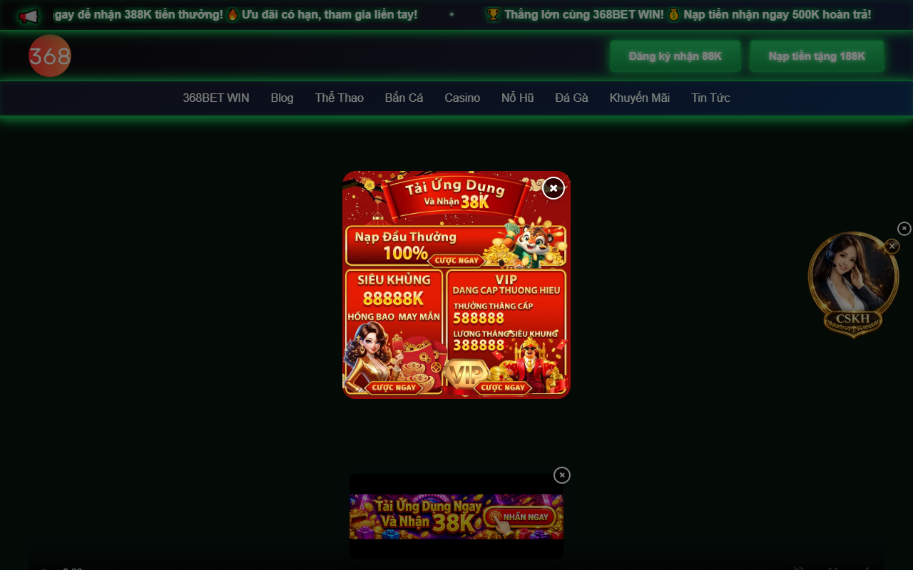 368betlink.com screenshot
