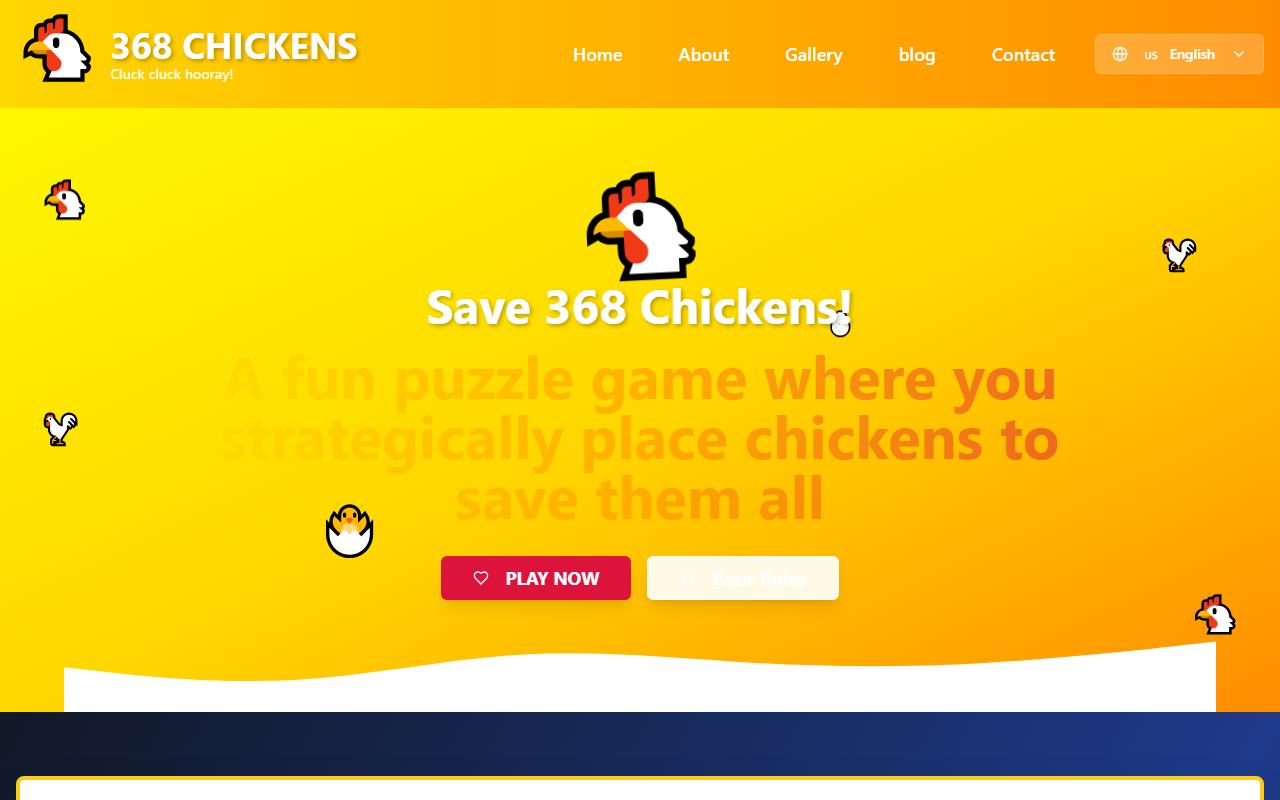 368chickensgame.com screenshot
