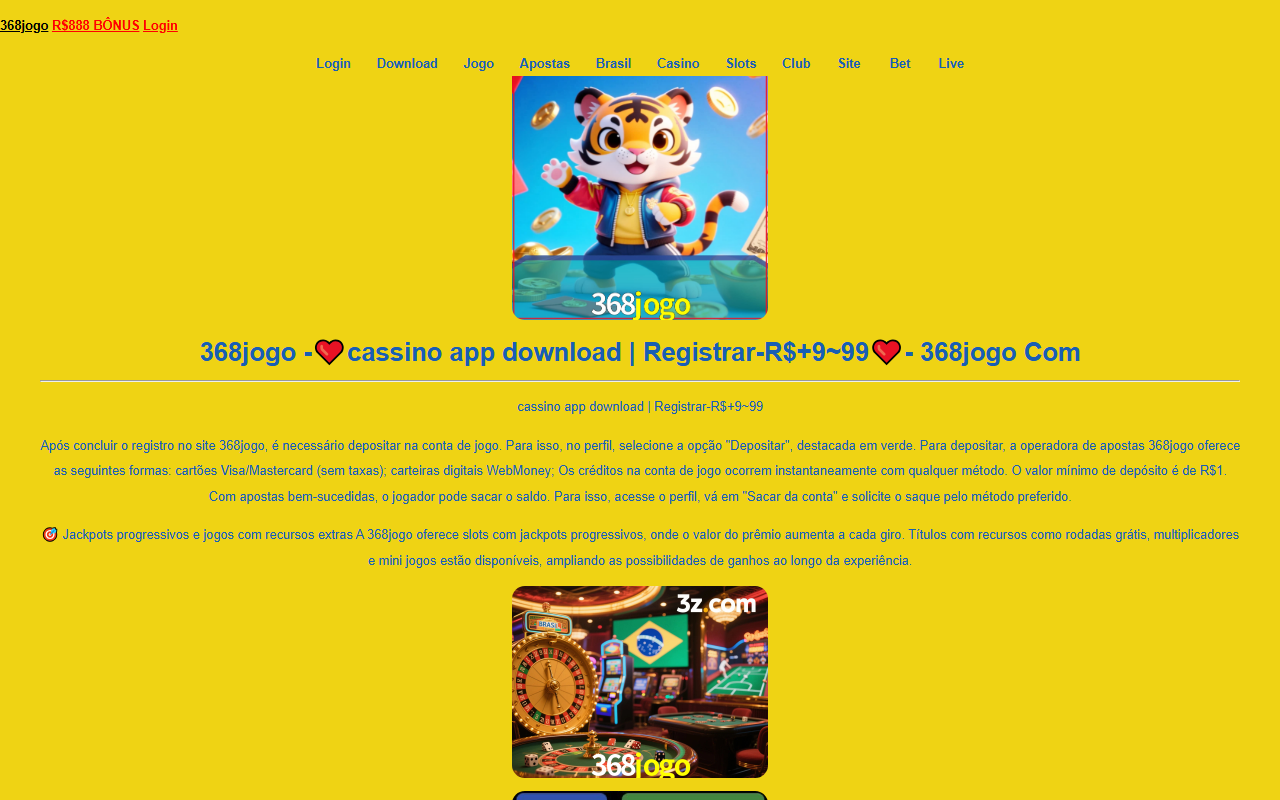 368jogocom.com screenshot