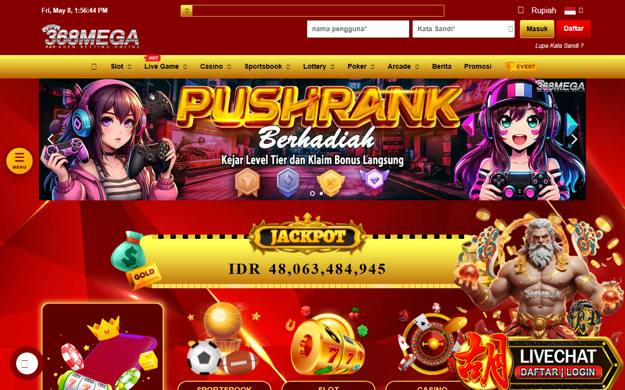 368megaakses.com screenshot