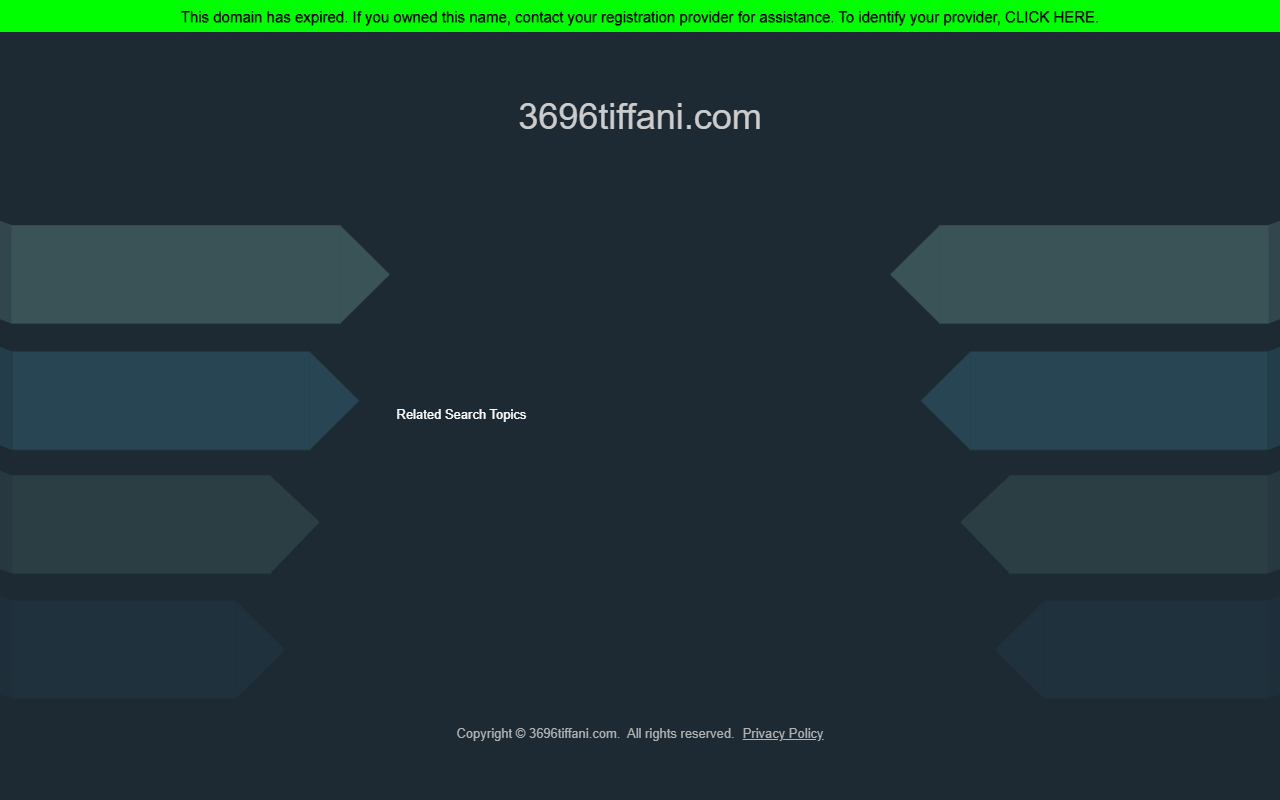 3696tiffani.com screenshot