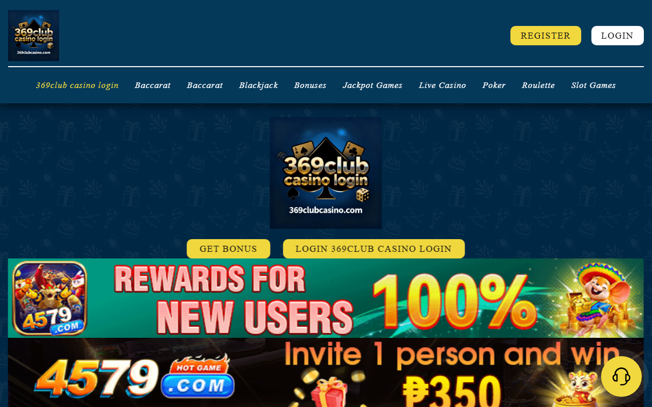 369clubcasino.com screenshot