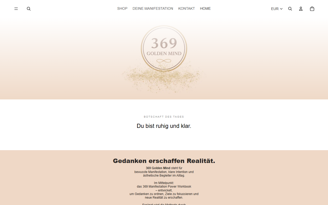 369goldenmind.com screenshot