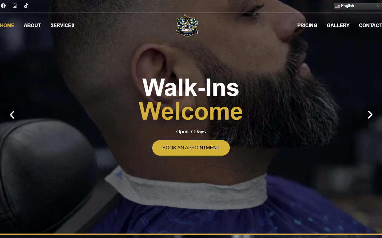 369haircut.com screenshot