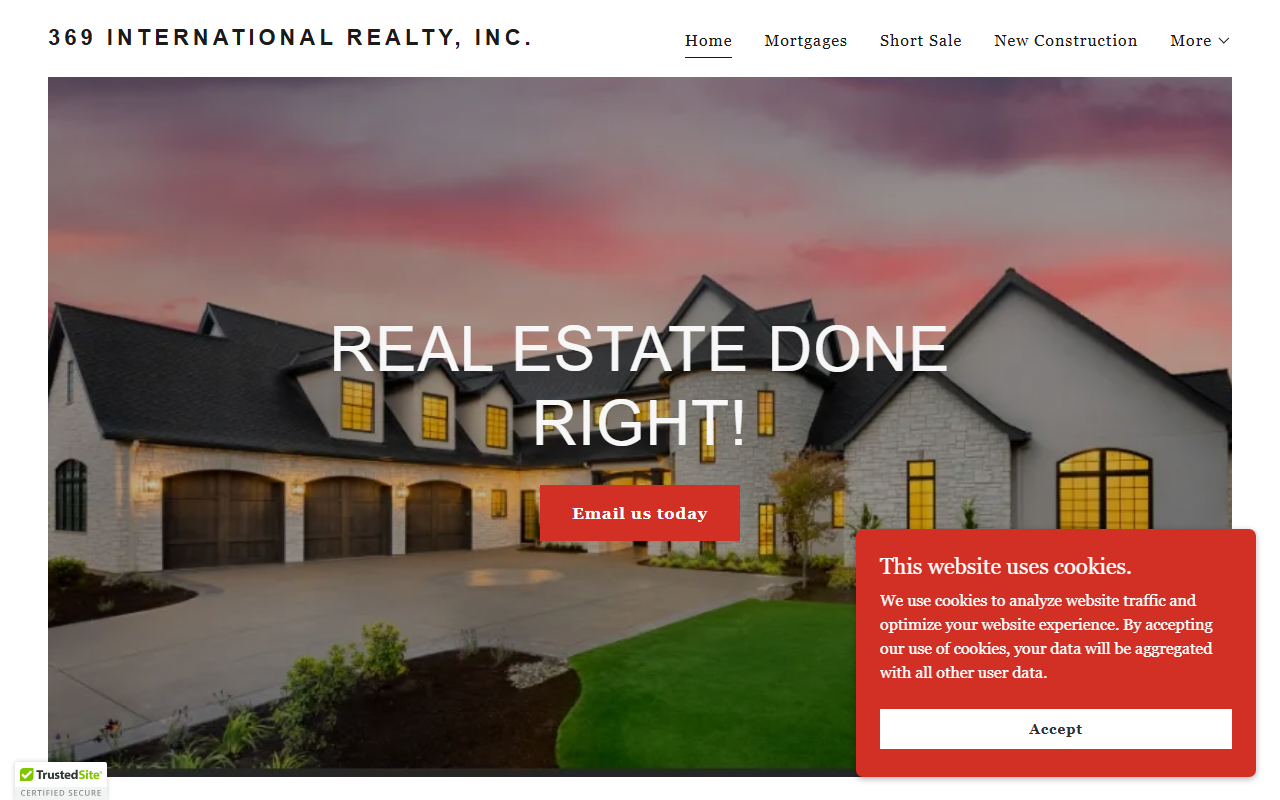 369intlrealty.com screenshot