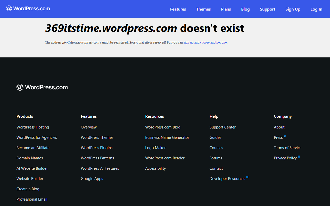369itstime.com screenshot
