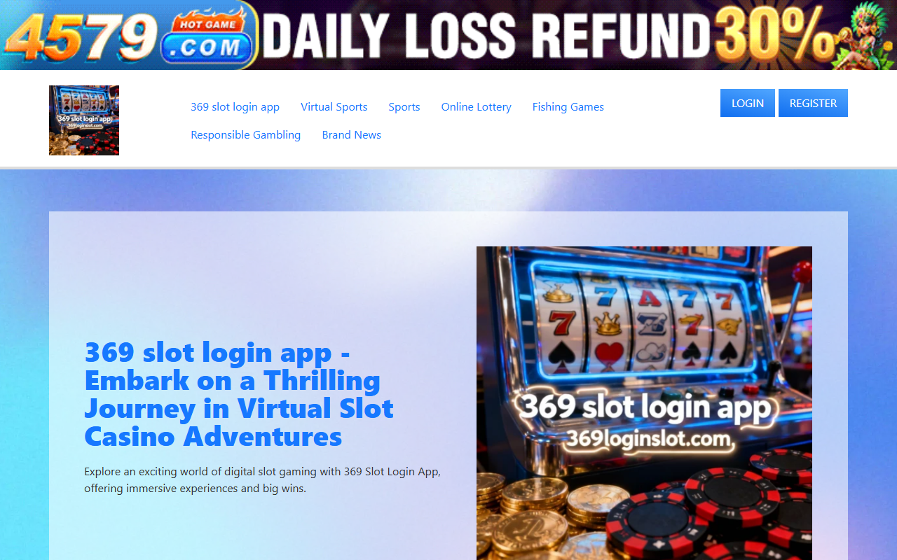 369loginslot.com screenshot