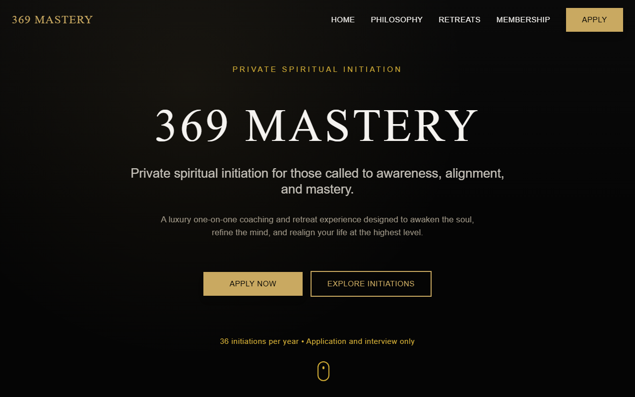 369mastery.com screenshot