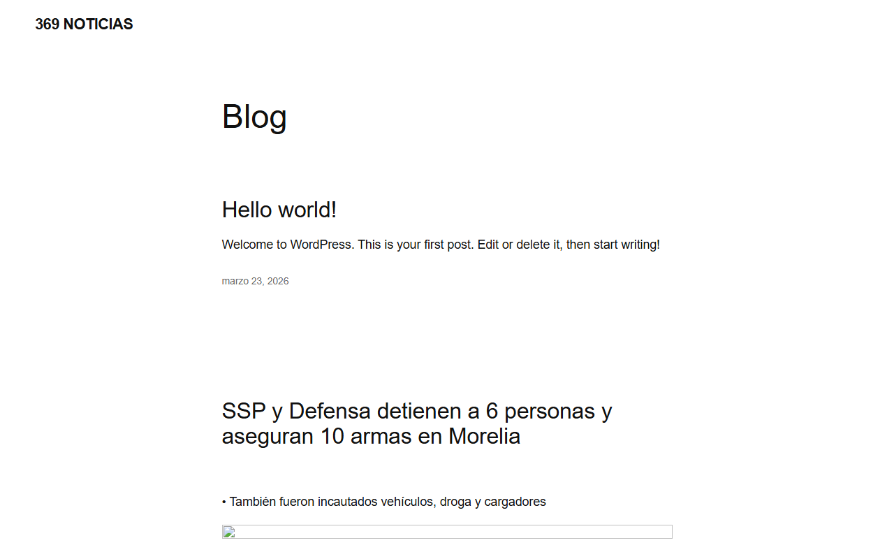 369noticias.com screenshot