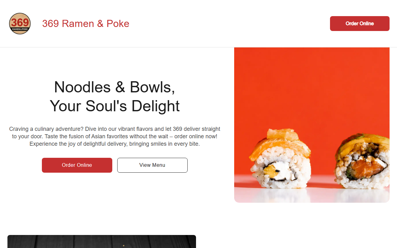 369ramenpokeca.com screenshot