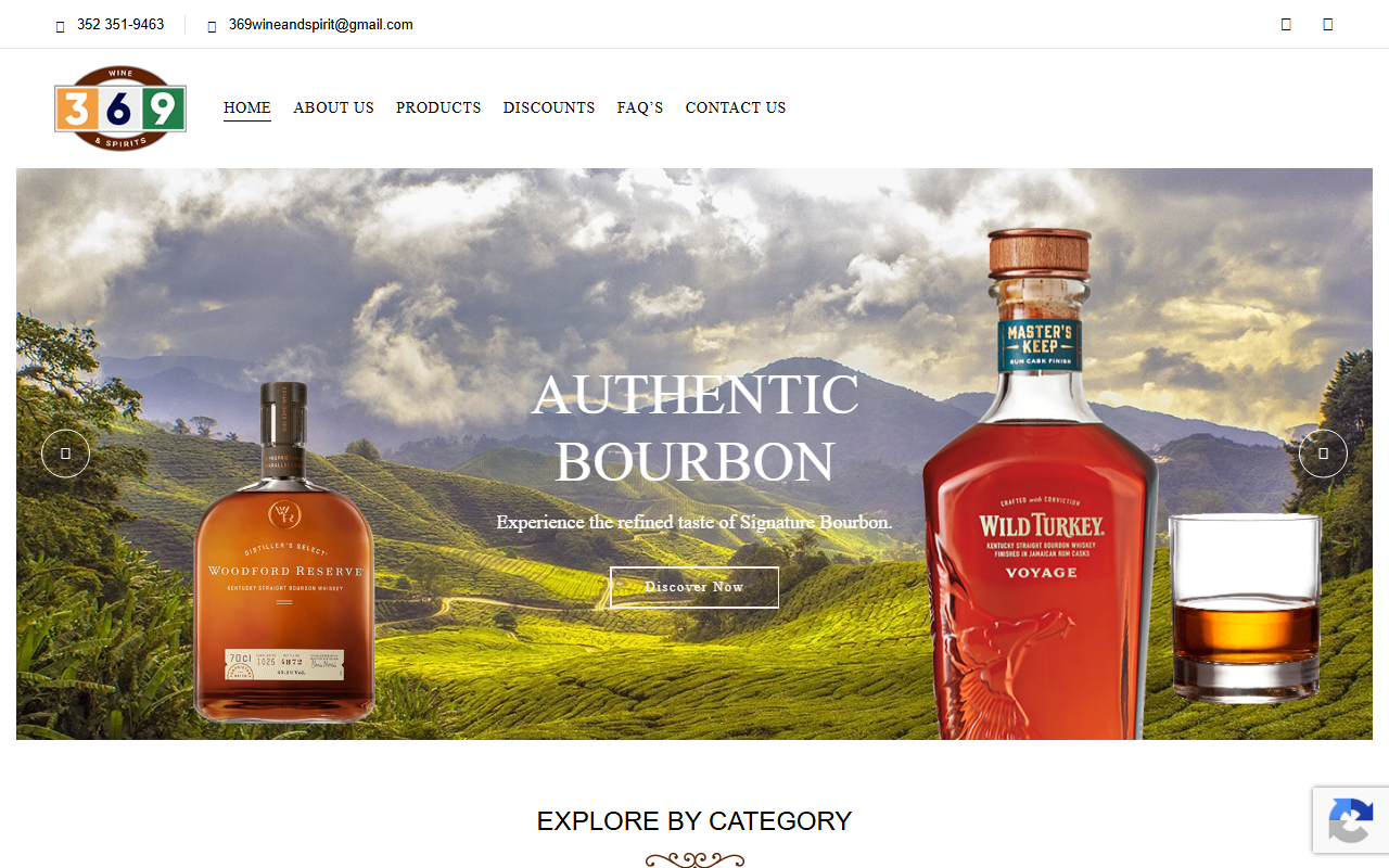 369wineandspirit.com screenshot
