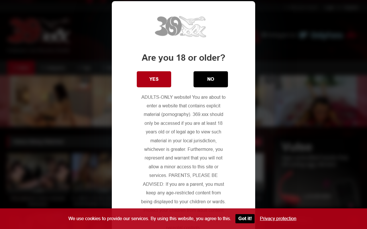 369xstream.com screenshot