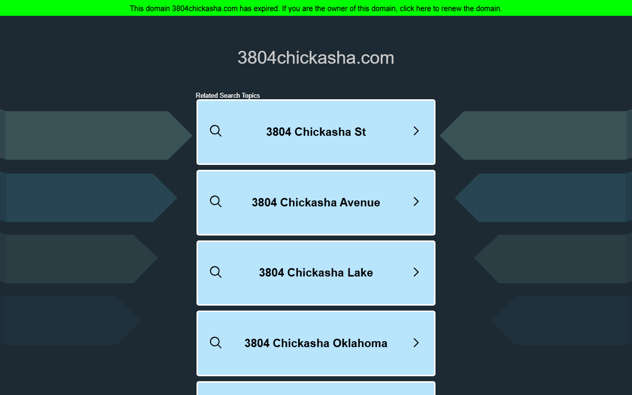 3804chickasha.com screenshot