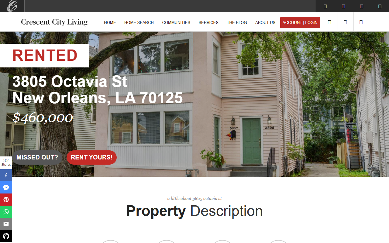 3805octavia.com screenshot