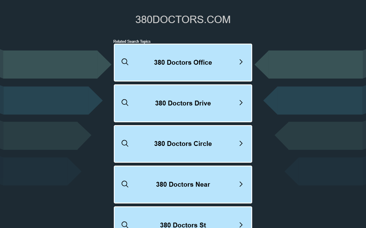 380doctors.com screenshot