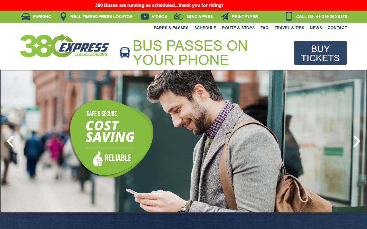 380express.com screenshot