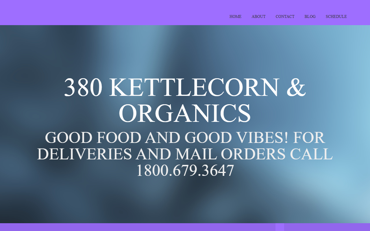 380kettlecorn.com screenshot