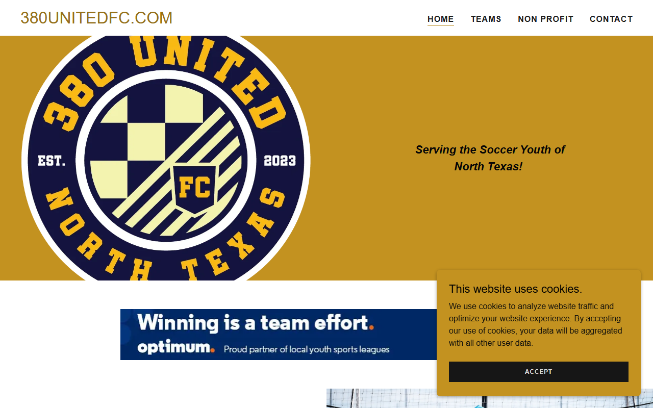 380unitedfc.com screenshot