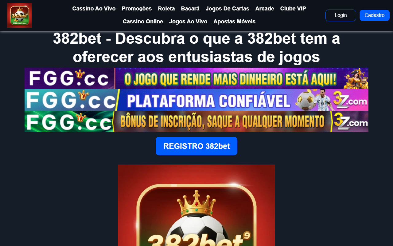 382betlogin.com screenshot