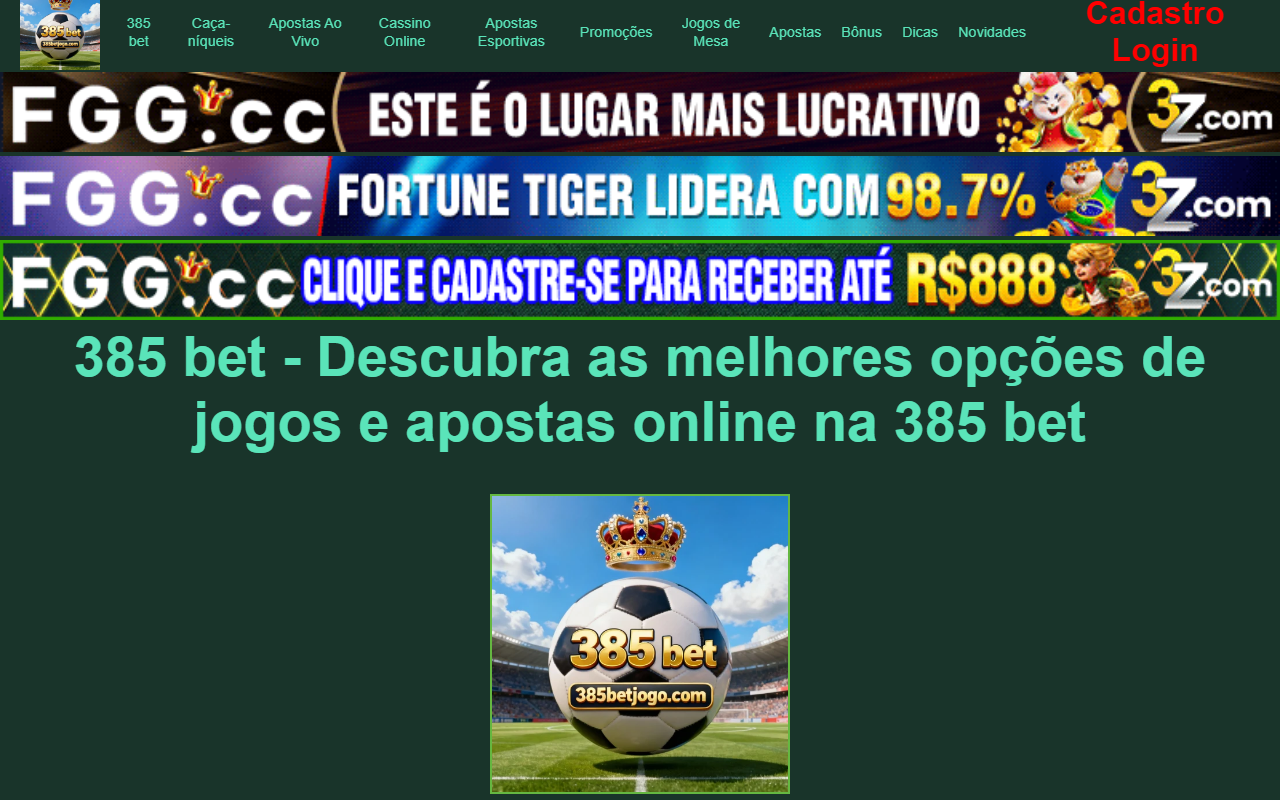 385betjogo.com screenshot
