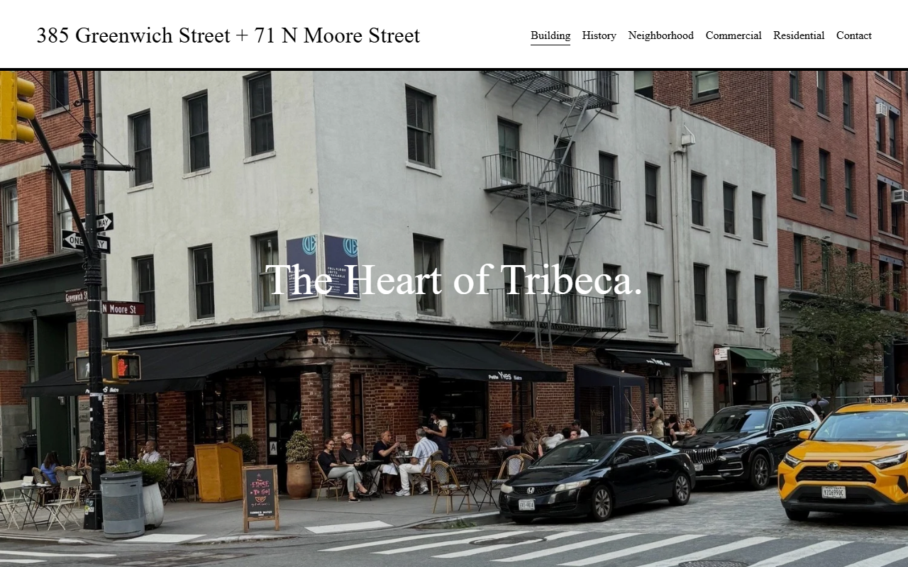 385greenwich.com screenshot