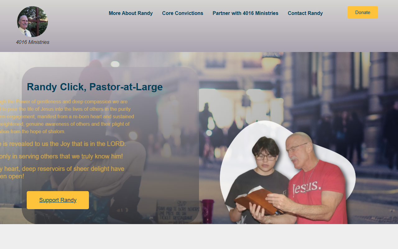 4016ministries.com screenshot