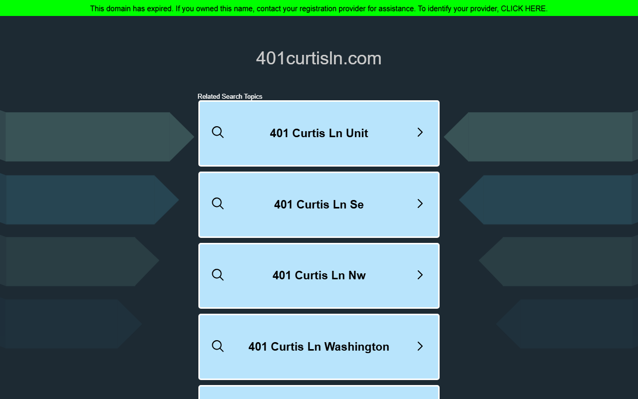 401curtisln.com screenshot
