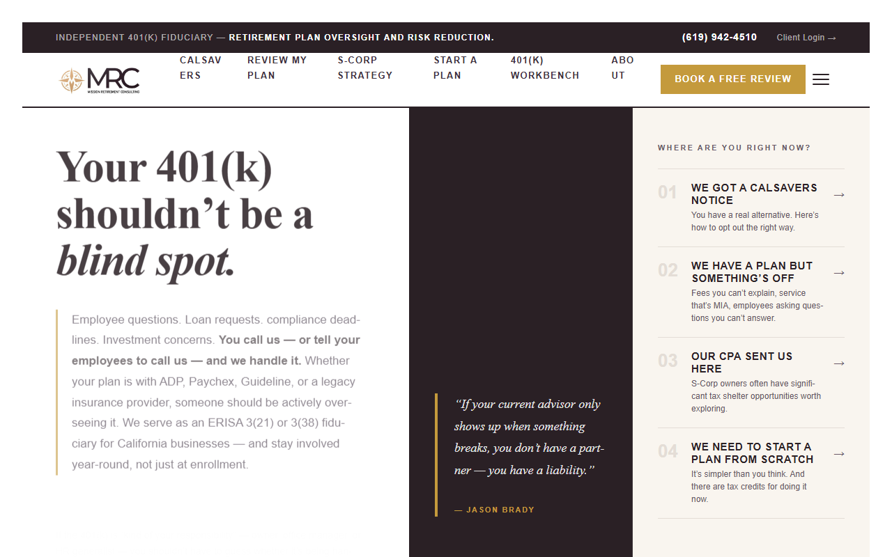 401ksandiego.com screenshot