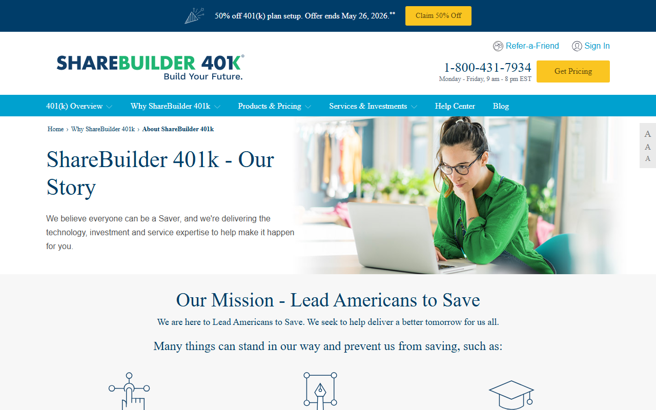 401ksonline.com screenshot