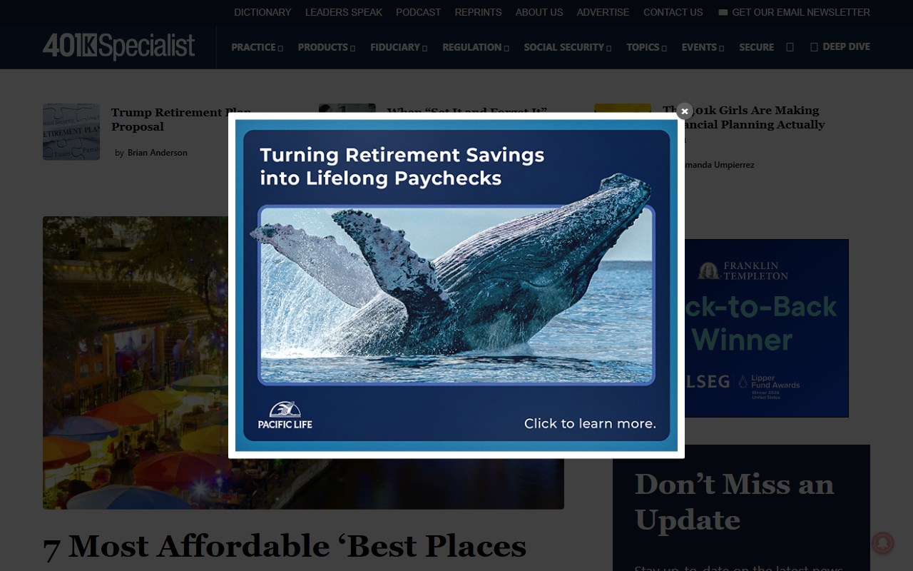 401kspecialist.com screenshot