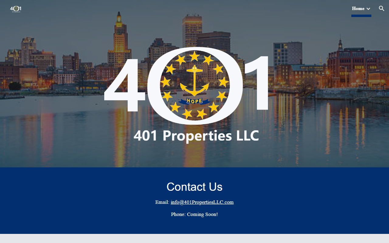 401propertiesllc.com screenshot