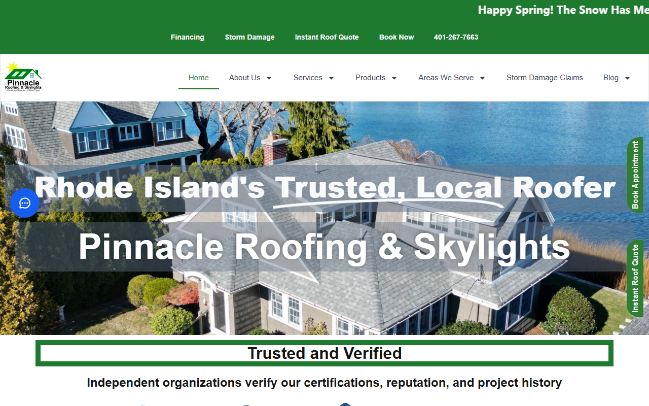 401roofers.com screenshot
