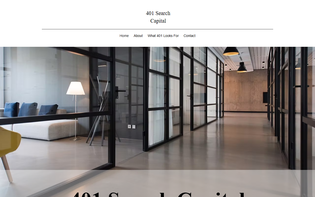 401searchcapital.com screenshot