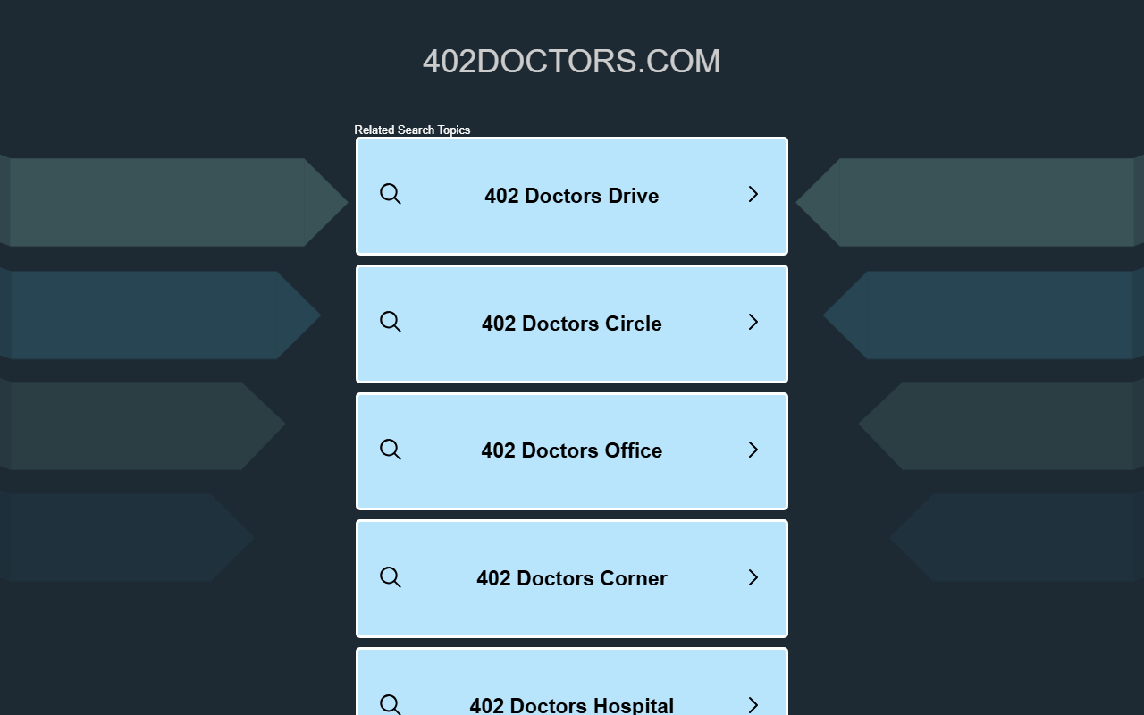 402doctors.com screenshot