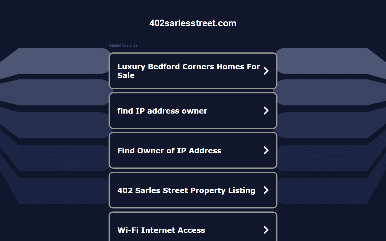 402sarlesstreet.com screenshot