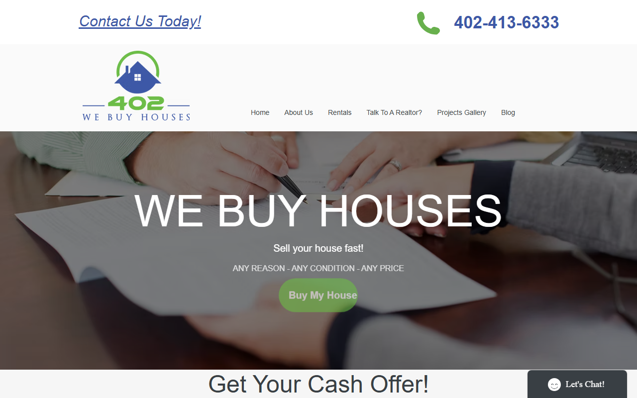 402webuyhouses.com screenshot