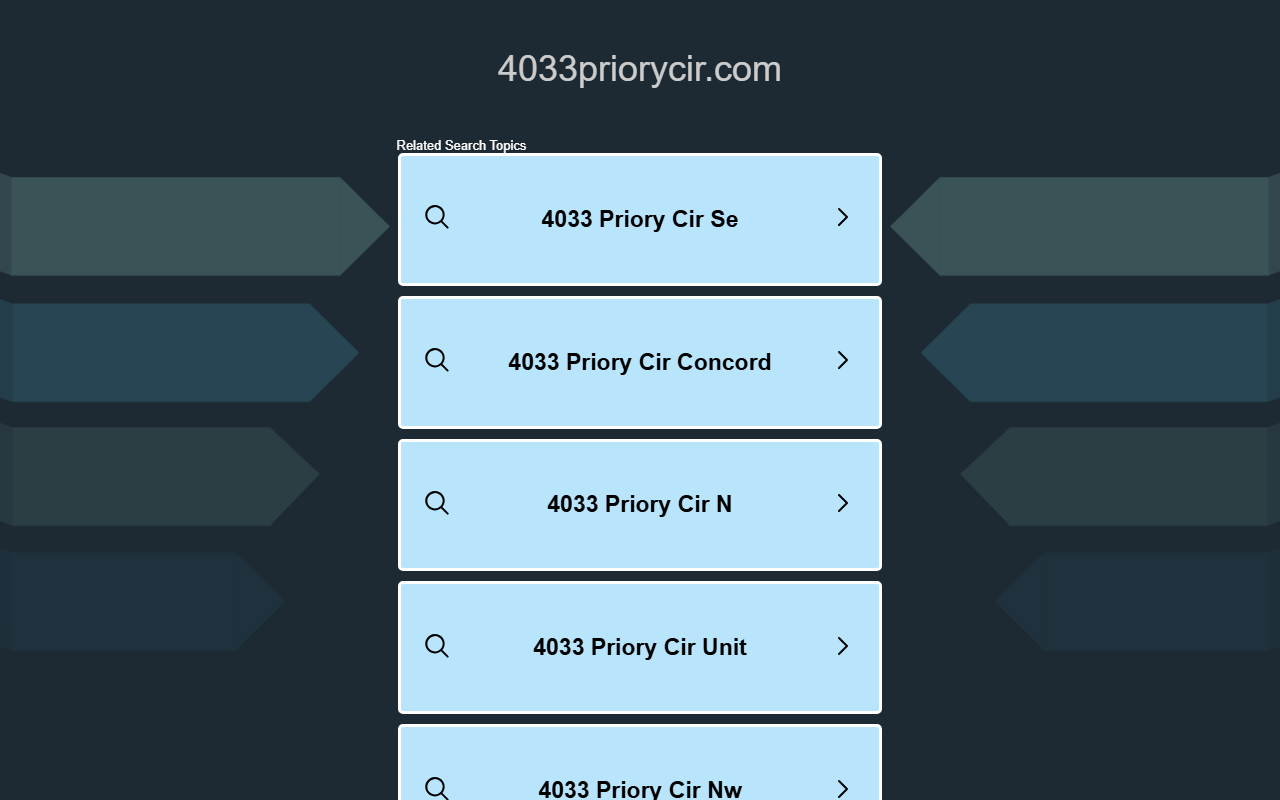 4033priorycir.com screenshot