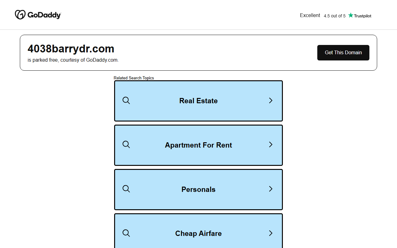 4038barrydr.com screenshot