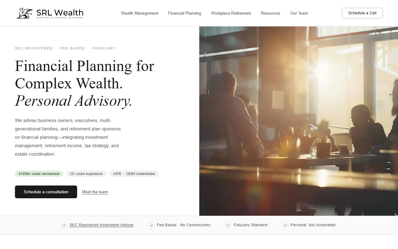 403b7advisor.com screenshot