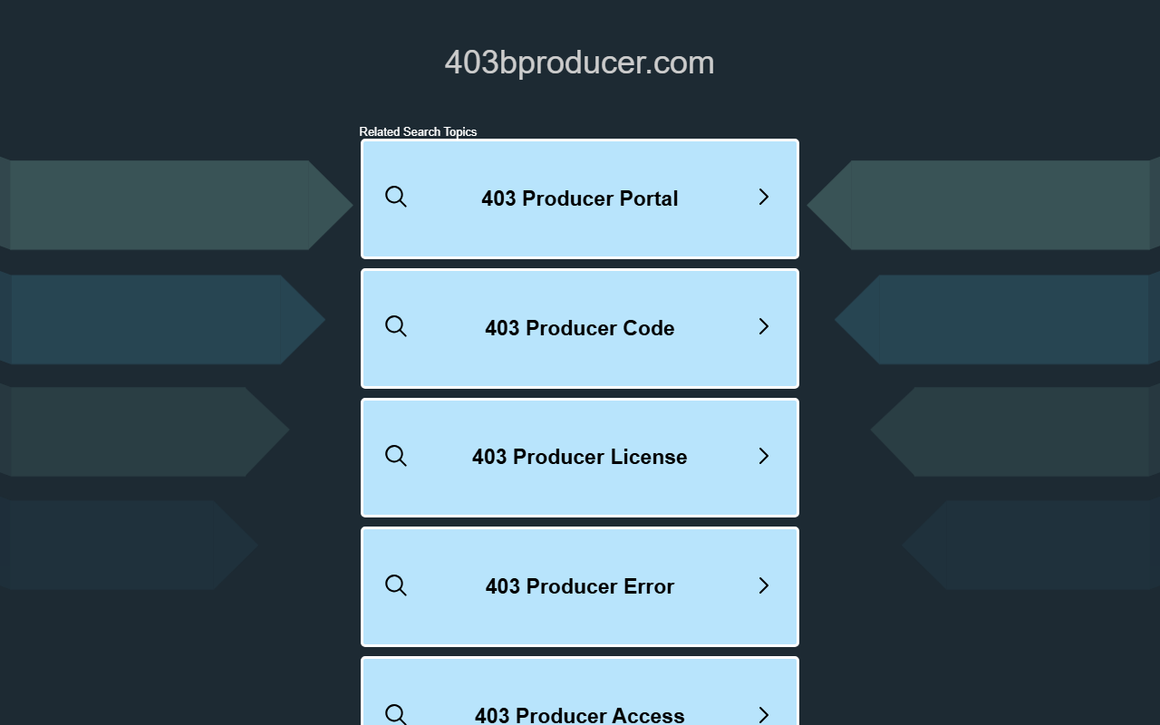 403bproducer.com screenshot