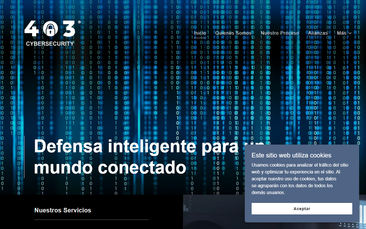 403cybersecurity.com screenshot