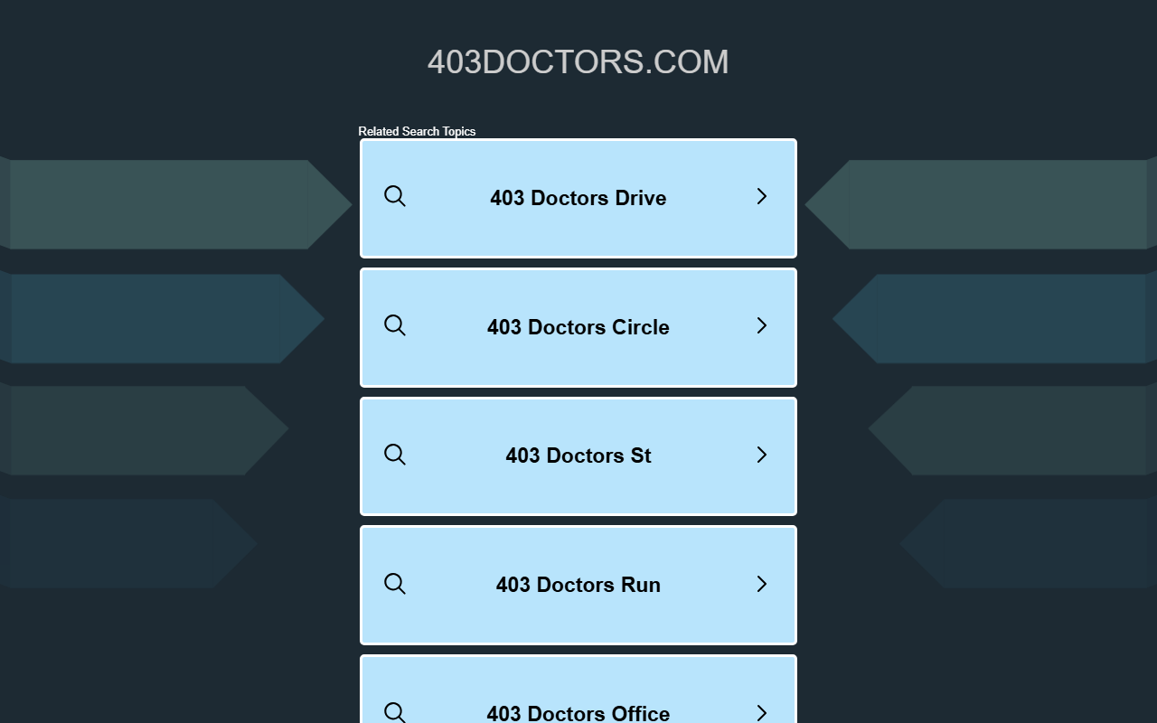 403doctors.com screenshot