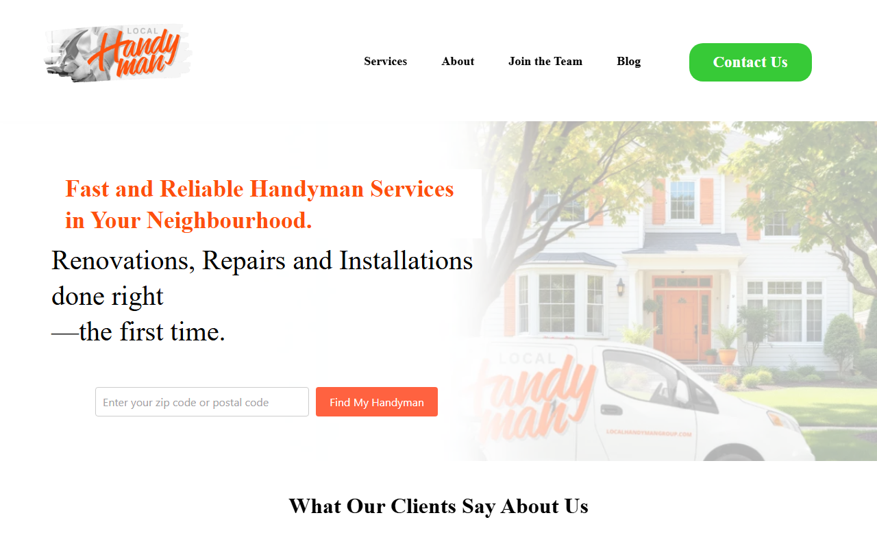 403handyman.com screenshot