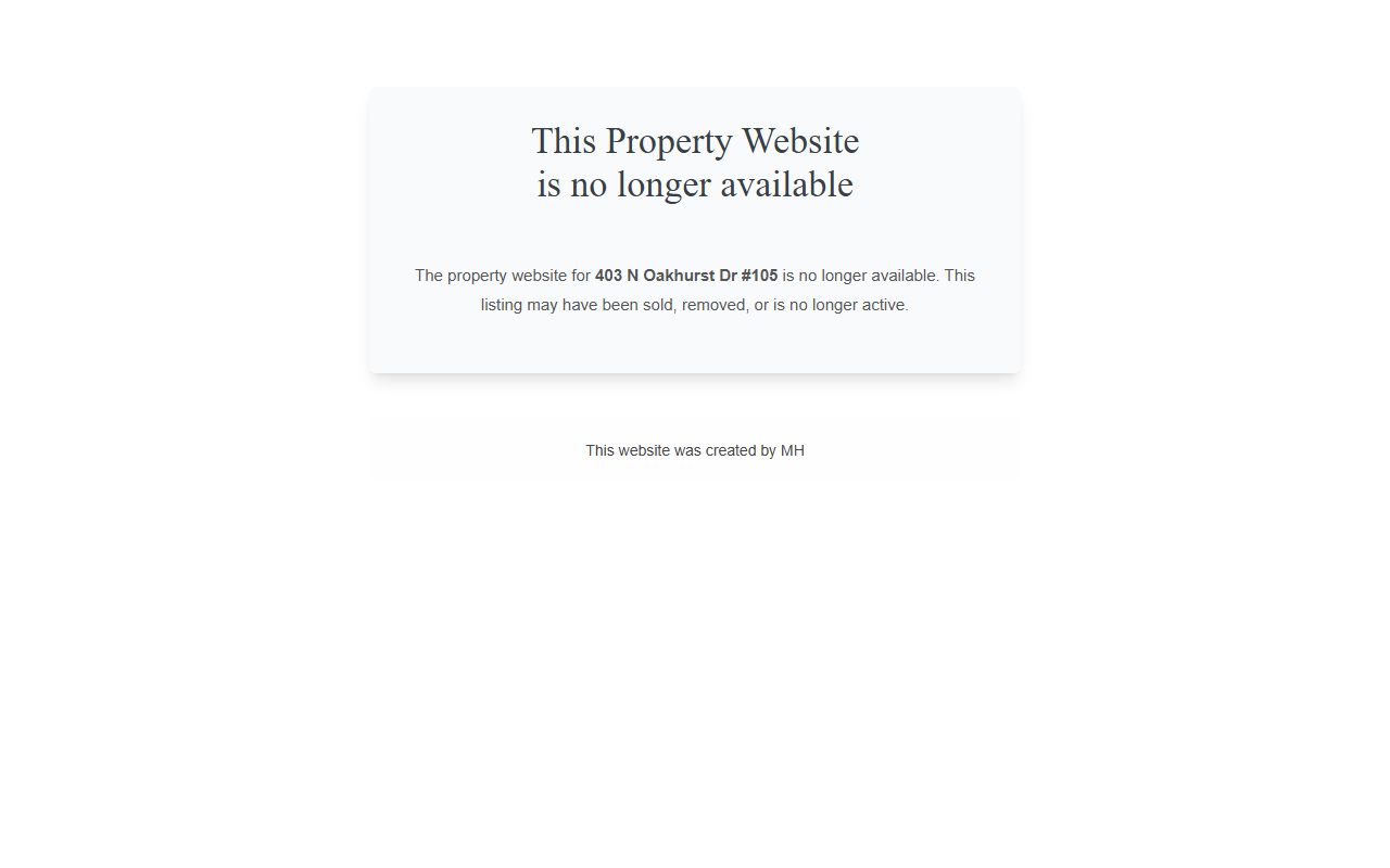403oakhurst.com screenshot