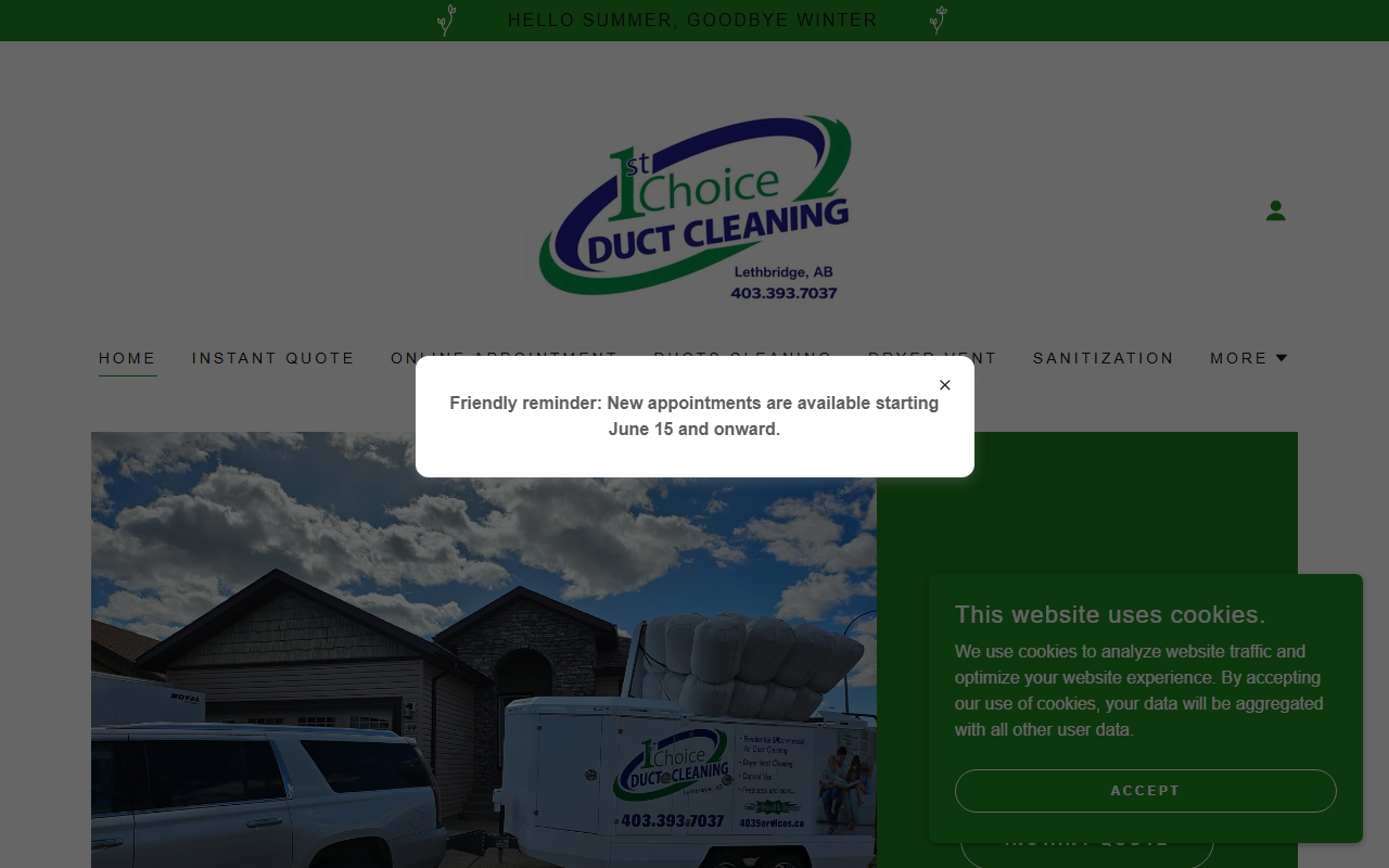 403services.com screenshot