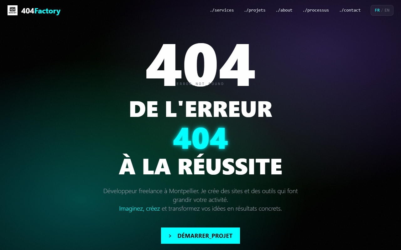 404-factory.com screenshot