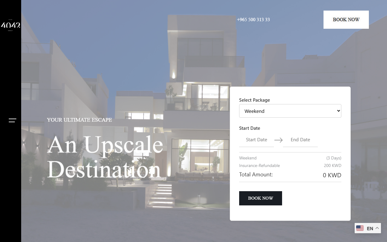4042chalet.com screenshot