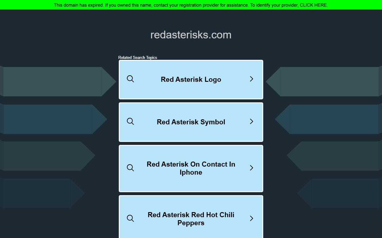 404asterisks.com screenshot
