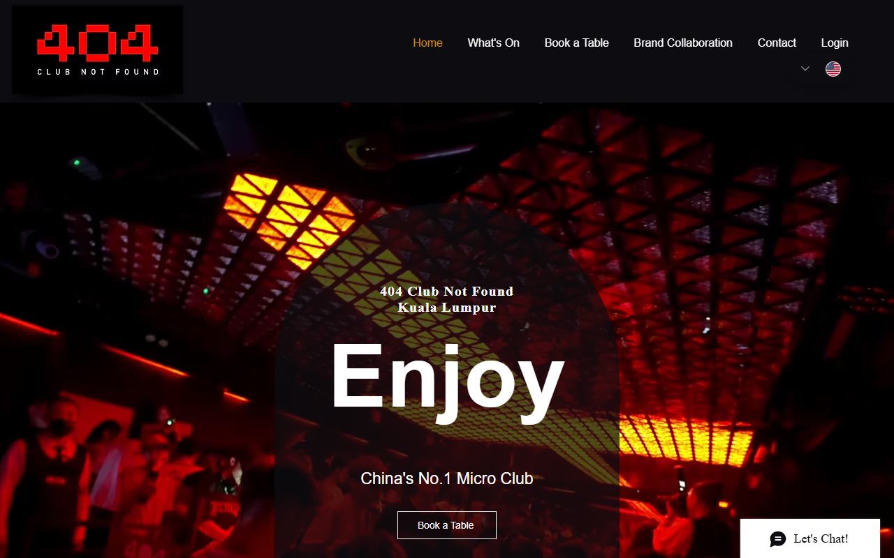 404clubnotfound.com screenshot
