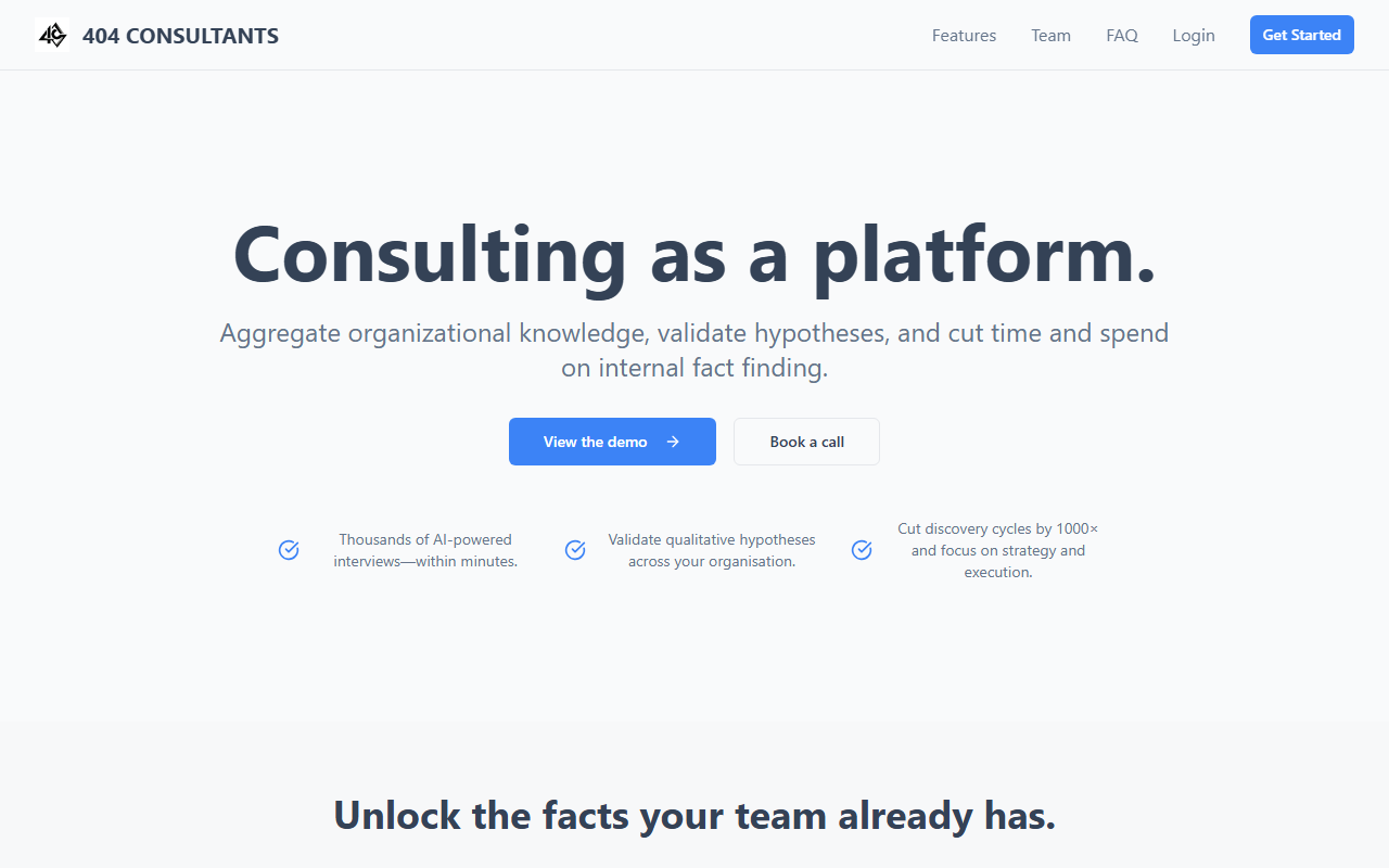 404consultants.com screenshot